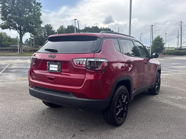 2026 Red Hot Pearlcoat Jeep Compass Latitude Altitude 4X4 SUV