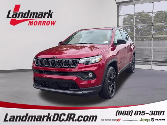 2026 Red Hot Pearlcoat Jeep Compass Latitude Altitude 4X4 SUV