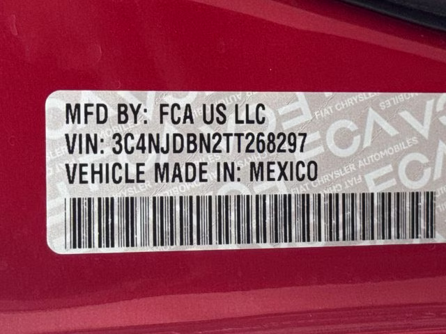 2026 Red Hot Pearlcoat Jeep Compass Latitude Altitude 4X4 SUV