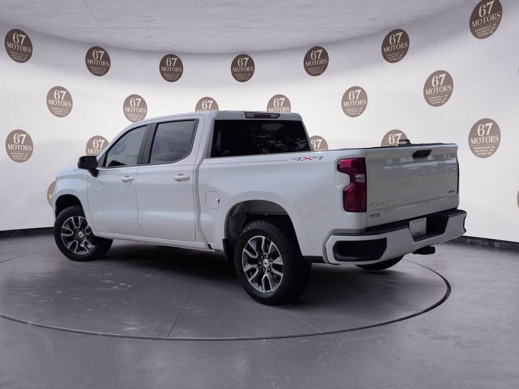 2025 Summit White Chevrolet Silverado 1500 RST 4X4 Truck