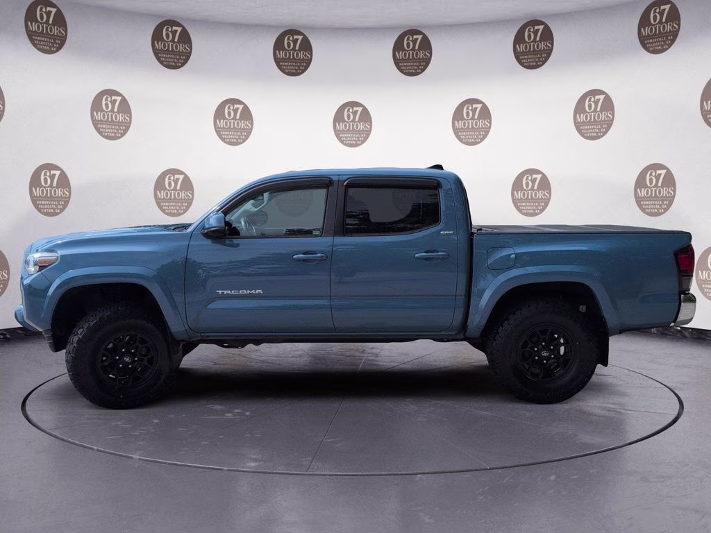 2019 Blue Toyota Tacoma SR5 4X4 Truck