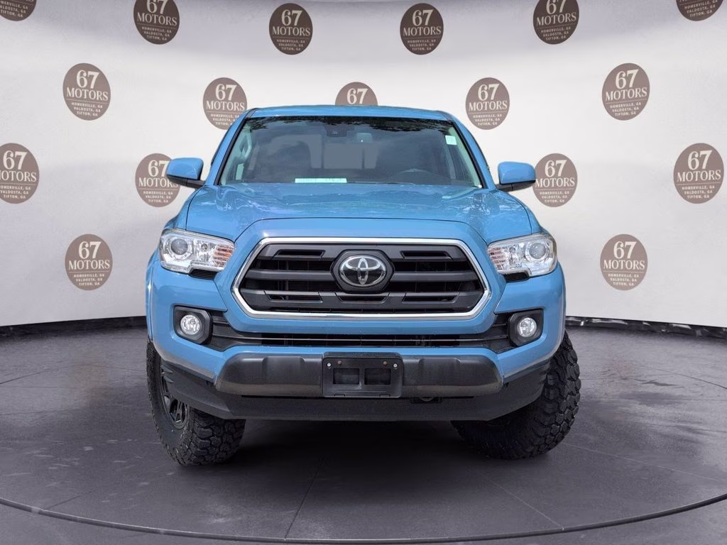 2019 Blue Toyota Tacoma SR5 4X4 Truck