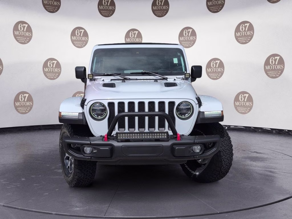 2019 Bright White Clearcoat Jeep Wrangler Unlimited Rubicon 4X4 SUV