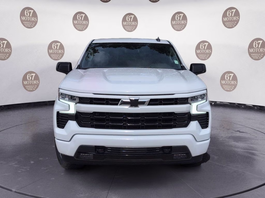 2025 Summit White Chevrolet Silverado 1500 RST 4X4 Truck