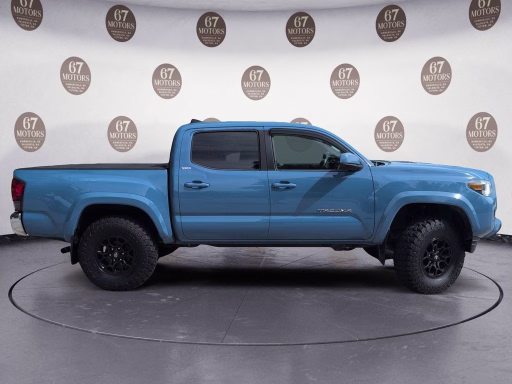 2019 Blue Toyota Tacoma SR5 4X4 Truck