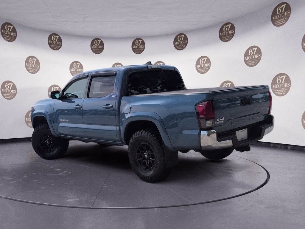 2019 Blue Toyota Tacoma SR5 4X4 Truck