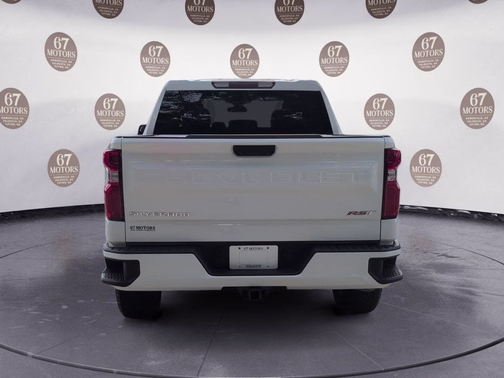 2025 Summit White Chevrolet Silverado 1500 RST 4X4 Truck