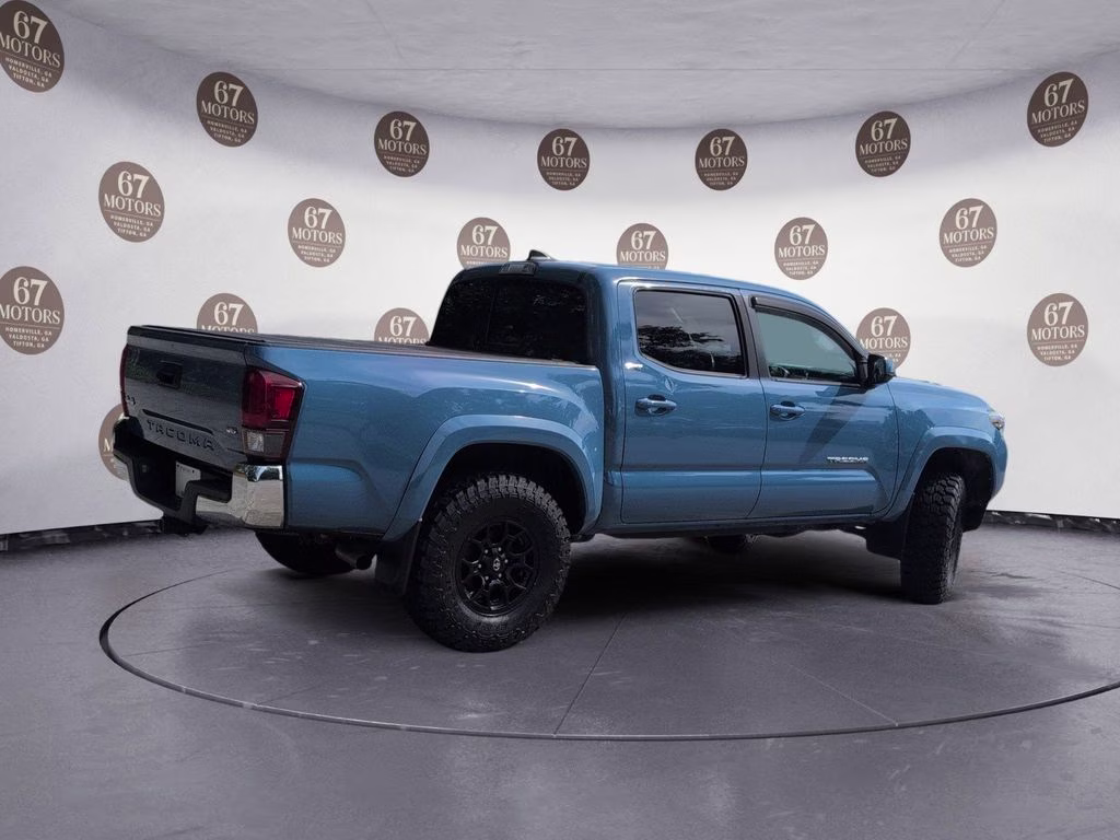 2019 Blue Toyota Tacoma SR5 4X4 Truck
