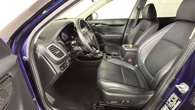 2021 Dark Ocean Blue/Black Roof Kia Seltos SX AWD SUV