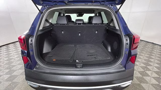 2021 Dark Ocean Blue/Black Roof Kia Seltos SX AWD SUV
