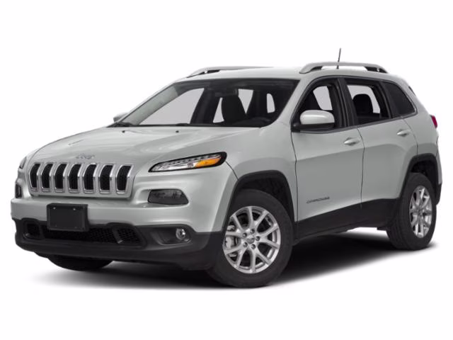 2015 Bright White Clearcoat Jeep Cherokee Latitude FWD SUV