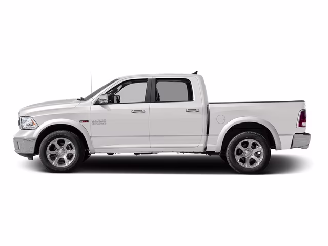 2016 silver Ram 1500 4WD Laramie Crew Cab 4X4 Truck
