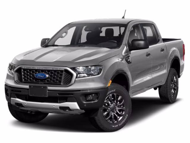 2019 Ingot Silver Ford Ranger XLT 4X4 Truck