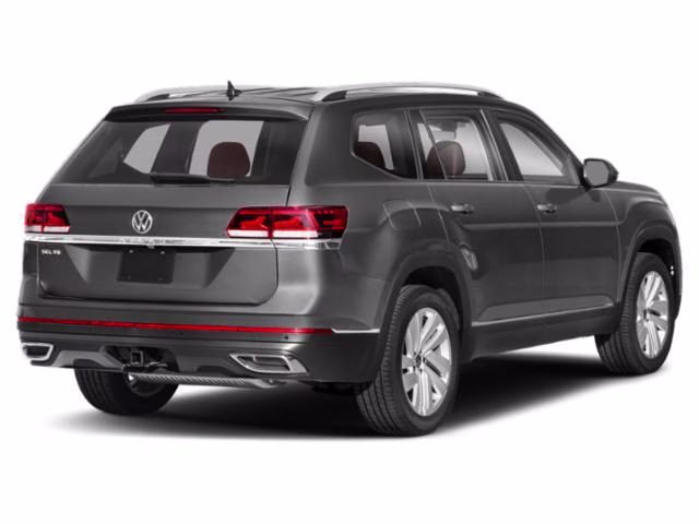 2021 Platinum Gray Metallic Volkswagen Atlas 3.6L V6 SEL FWD SUV