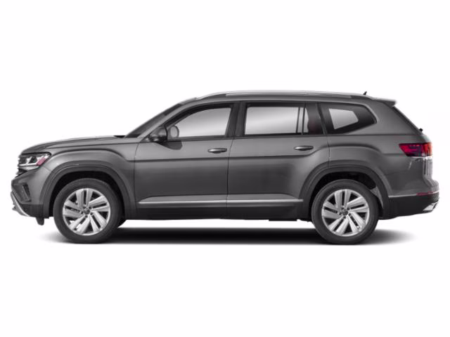 2021 Platinum Gray Metallic Volkswagen Atlas 3.6L V6 SEL FWD SUV