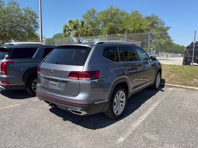 2021 Platinum Gray Metallic Volkswagen Atlas SEL FWD SUV