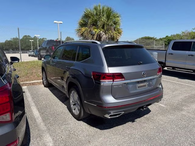 2021 Platinum Gray Metallic Volkswagen Atlas SEL FWD SUV