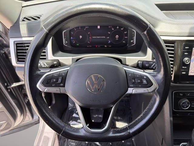 2021 Platinum Gray Metallic Volkswagen Atlas SEL FWD SUV