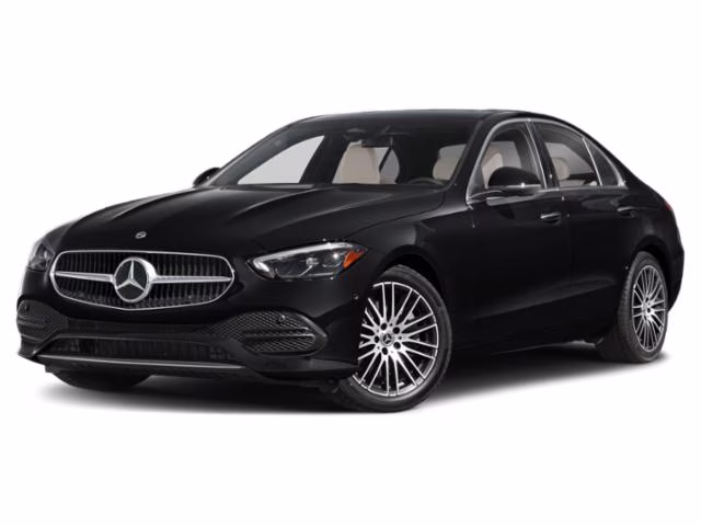 2024 Black Mercedes-Benz C-Class C 300 AWD Sedan