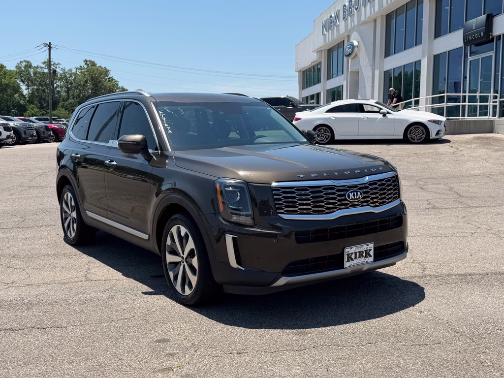 2020 Dark Moss Kia Telluride S AWD SUV
