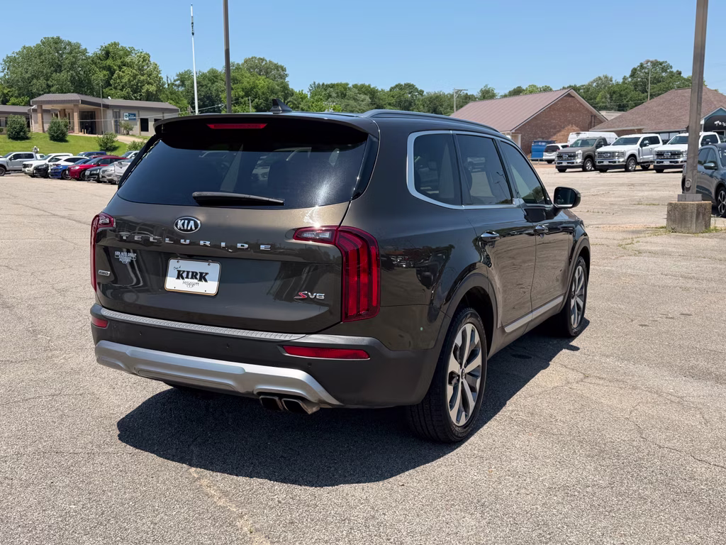 2020 Dark Moss Kia Telluride S AWD SUV
