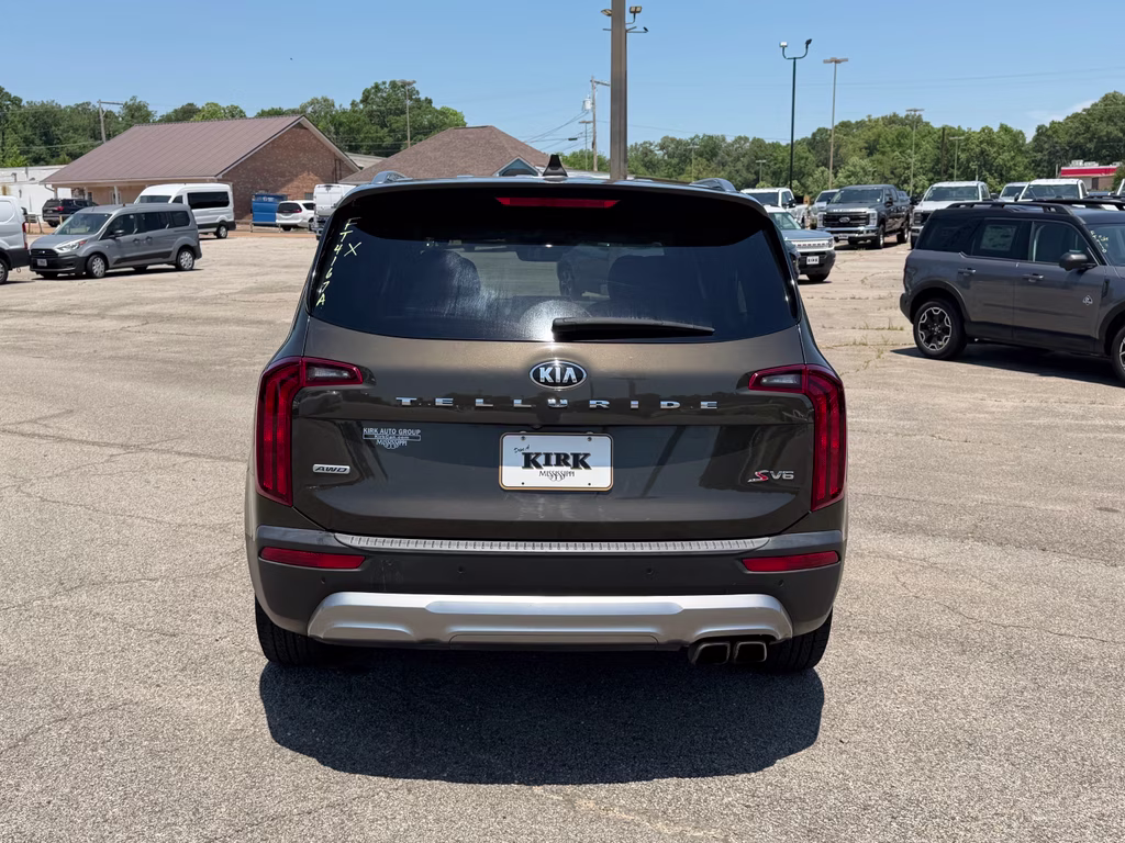 2020 Dark Moss Kia Telluride S AWD SUV