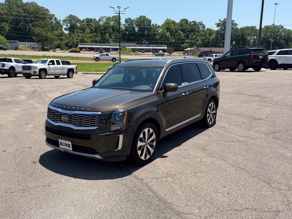 2020 Dark Moss Kia Telluride S AWD SUV