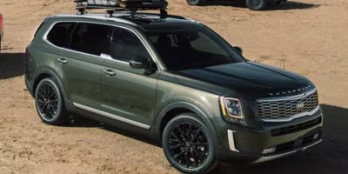 2020 Dark Moss Kia Telluride S AWD SUV