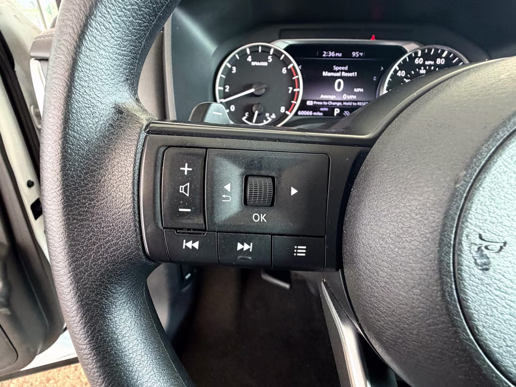 2024 Glacier White Nissan Rogue S AWD SUV