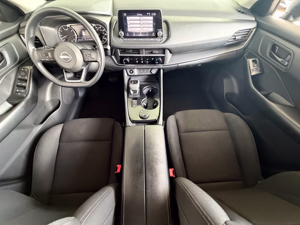 2024 Glacier White Nissan Rogue S AWD SUV