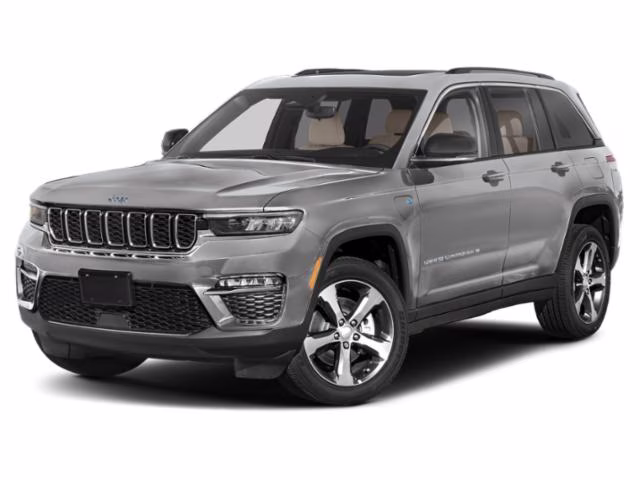 2023 Silver Jeep Grand Cherokee 4xe 4xe 4X4 Crossover
