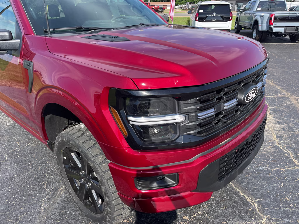 2026 Ruby Red Metallic Tinted Clearcoat Ford F-150 STX Lobo 4X4 Truck