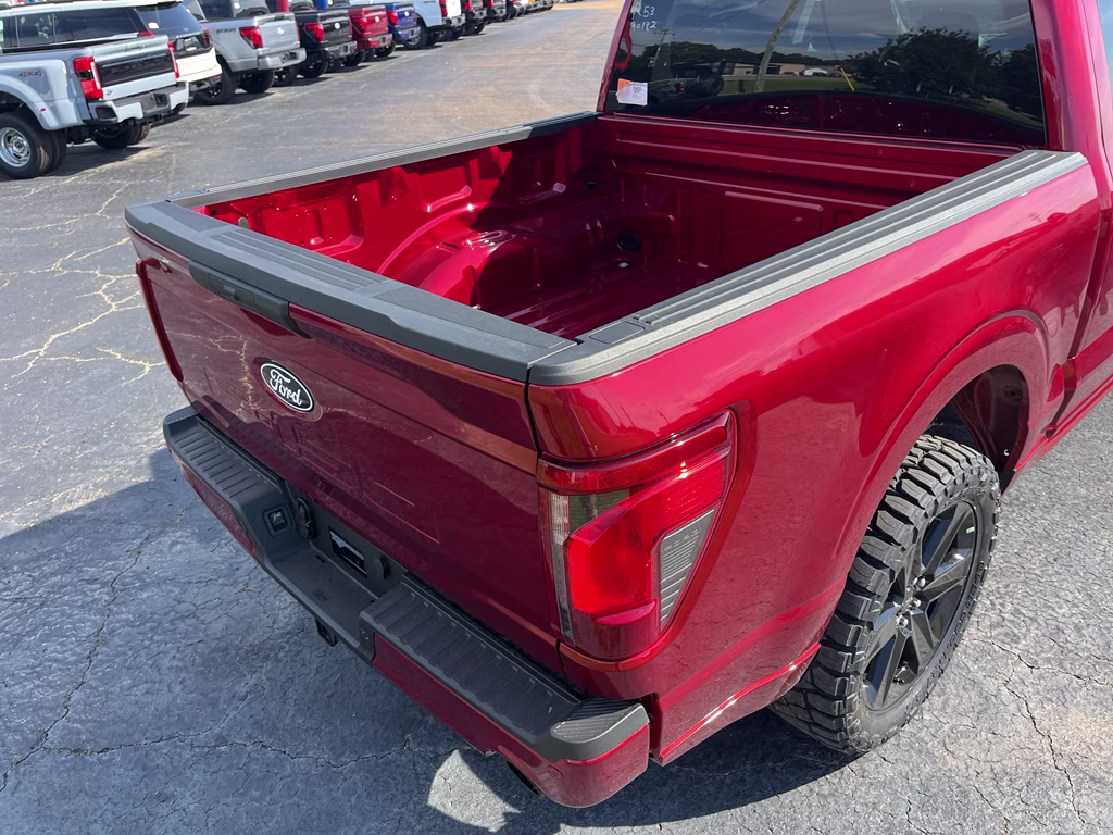 2026 Ruby Red Metallic Tinted Clearcoat Ford F-150 STX Lobo 4X4 Truck
