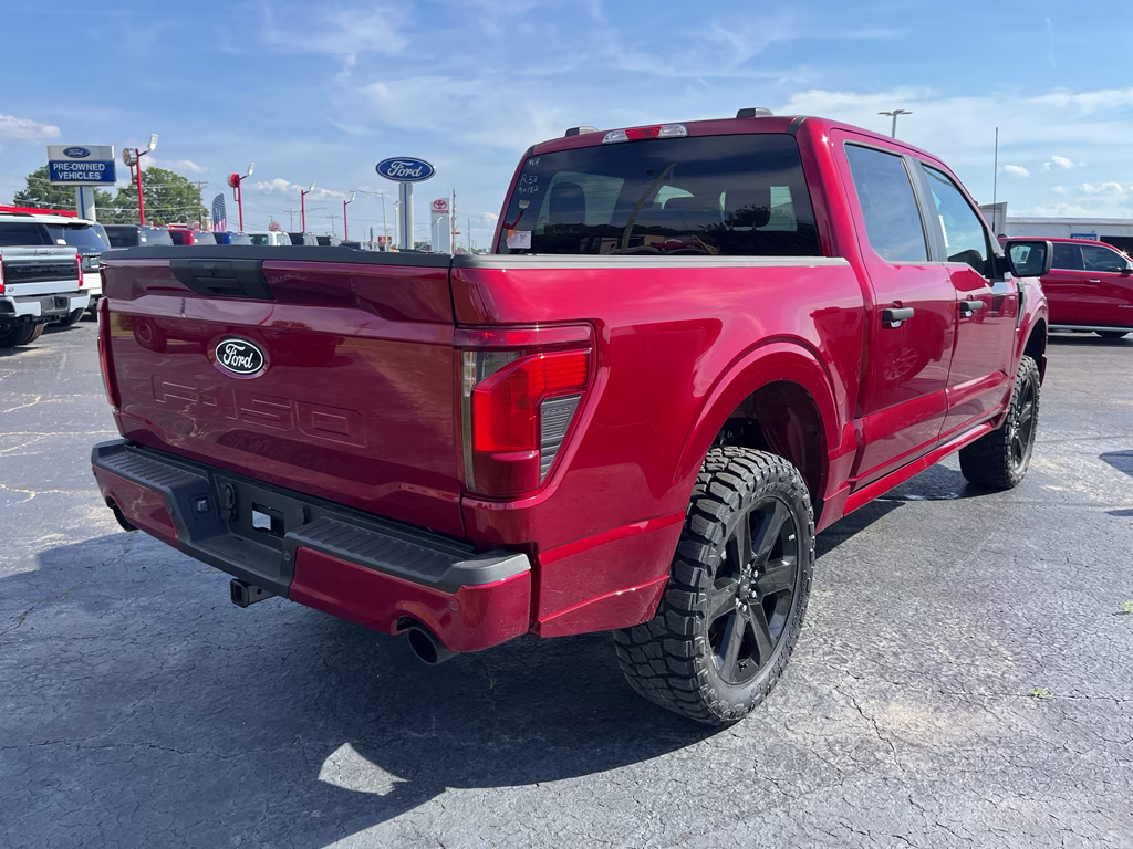 2026 Ruby Red Metallic Tinted Clearcoat Ford F-150 STX Lobo 4X4 Truck