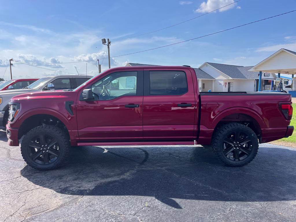 2026 Ruby Red Metallic Tinted Clearcoat Ford F-150 STX Lobo 4X4 Truck