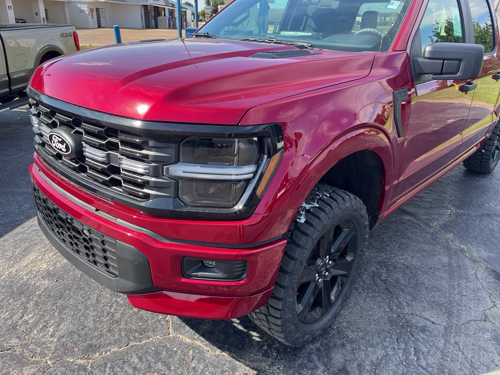 2026 Ruby Red Metallic Tinted Clearcoat Ford F-150 STX Lobo 4X4 Truck