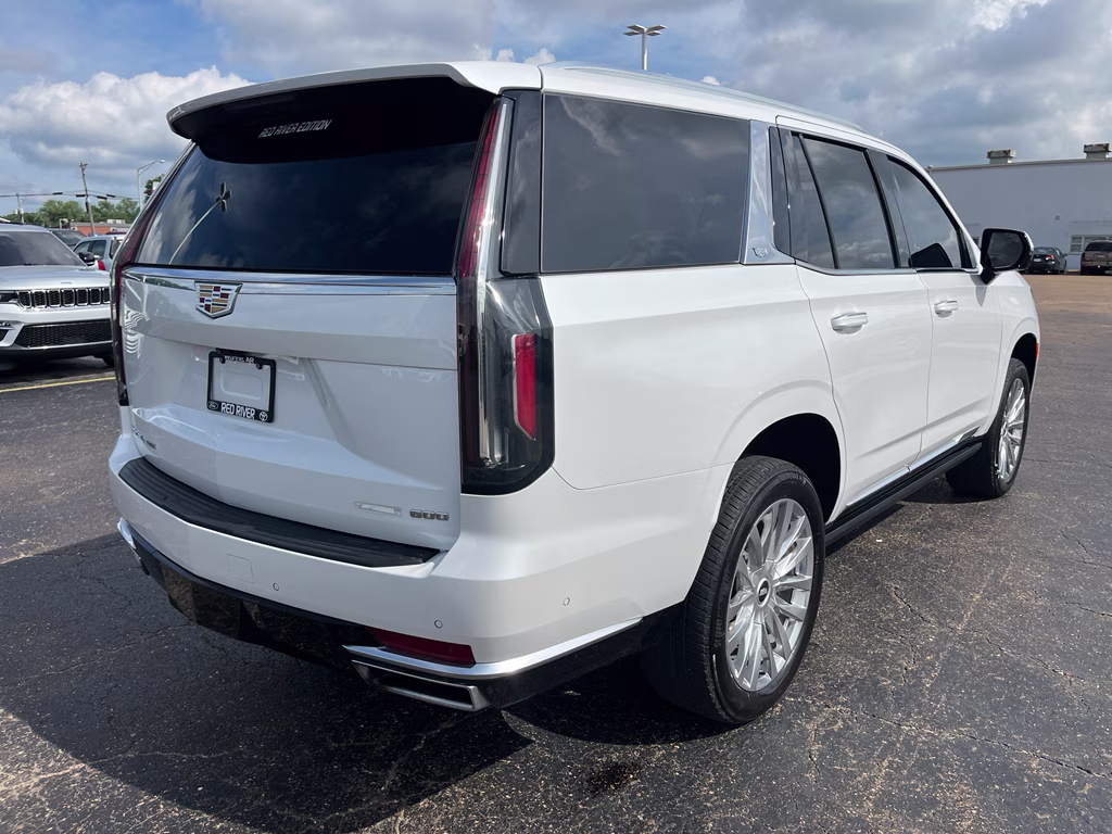 2024 Crystal White Tricoat Cadillac Escalade 4WD Premium Luxury 4X4 SUV