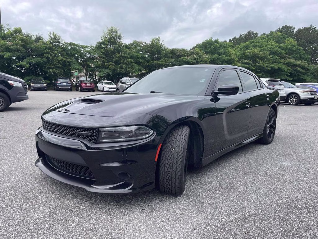 2022 Pitch Black Clearcoat Dodge Charger R/T RWD Sedan