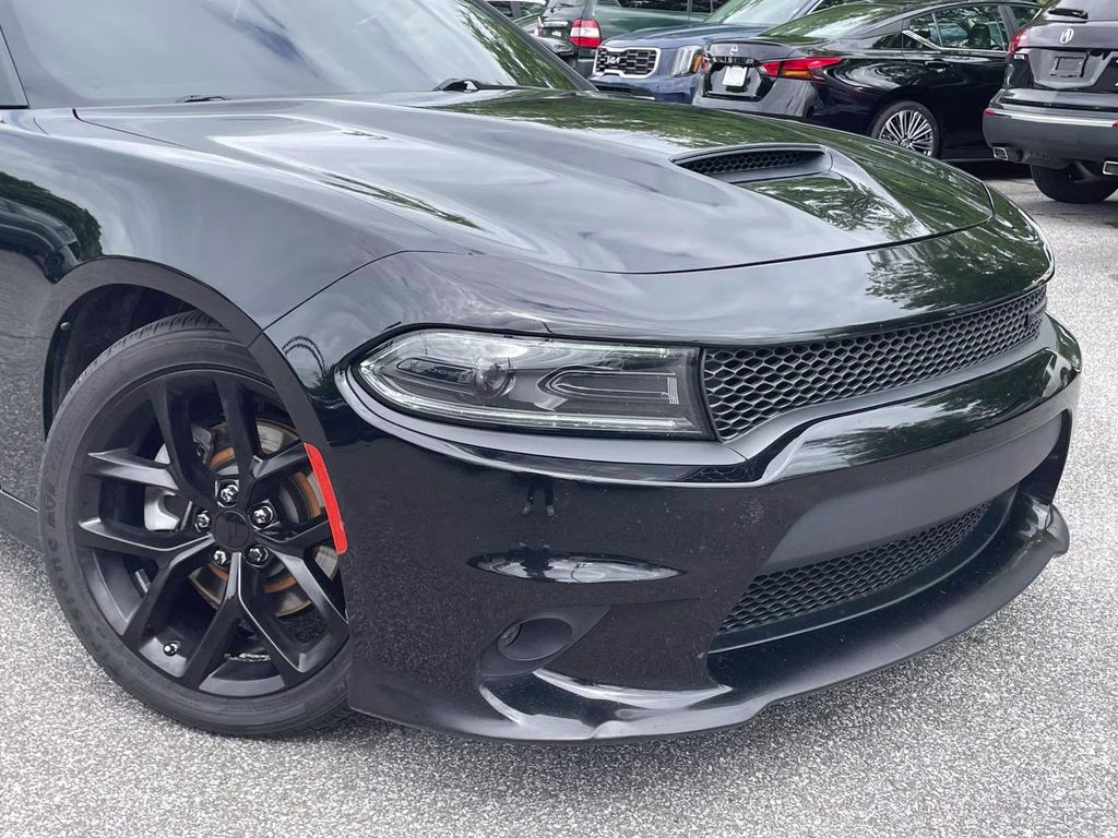 2022 Pitch Black Clearcoat Dodge Charger R/T RWD Sedan