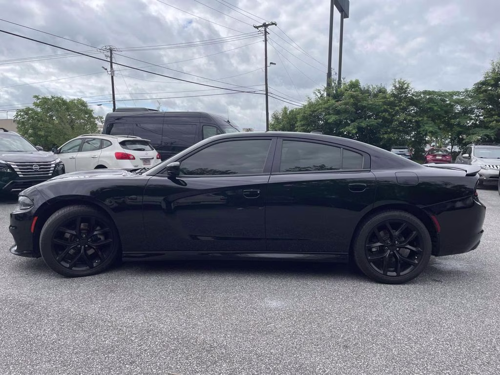 2022 Pitch Black Clearcoat Dodge Charger R/T RWD Sedan