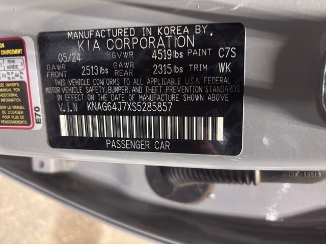 2025 Wolf Gray Kia K5 GT-Line AWD Sedan