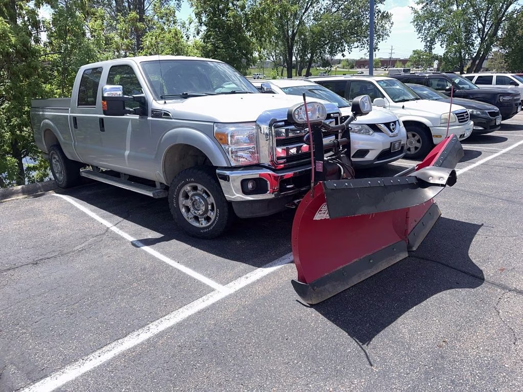 2014 Ingot Silver Ford Super Duty F-250 SRW XLT 4X4 Truck
