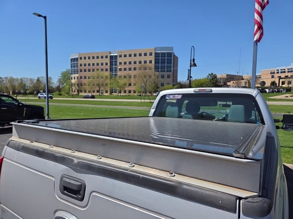 2014 Ingot Silver Ford Super Duty F-250 SRW XLT 4X4 Truck