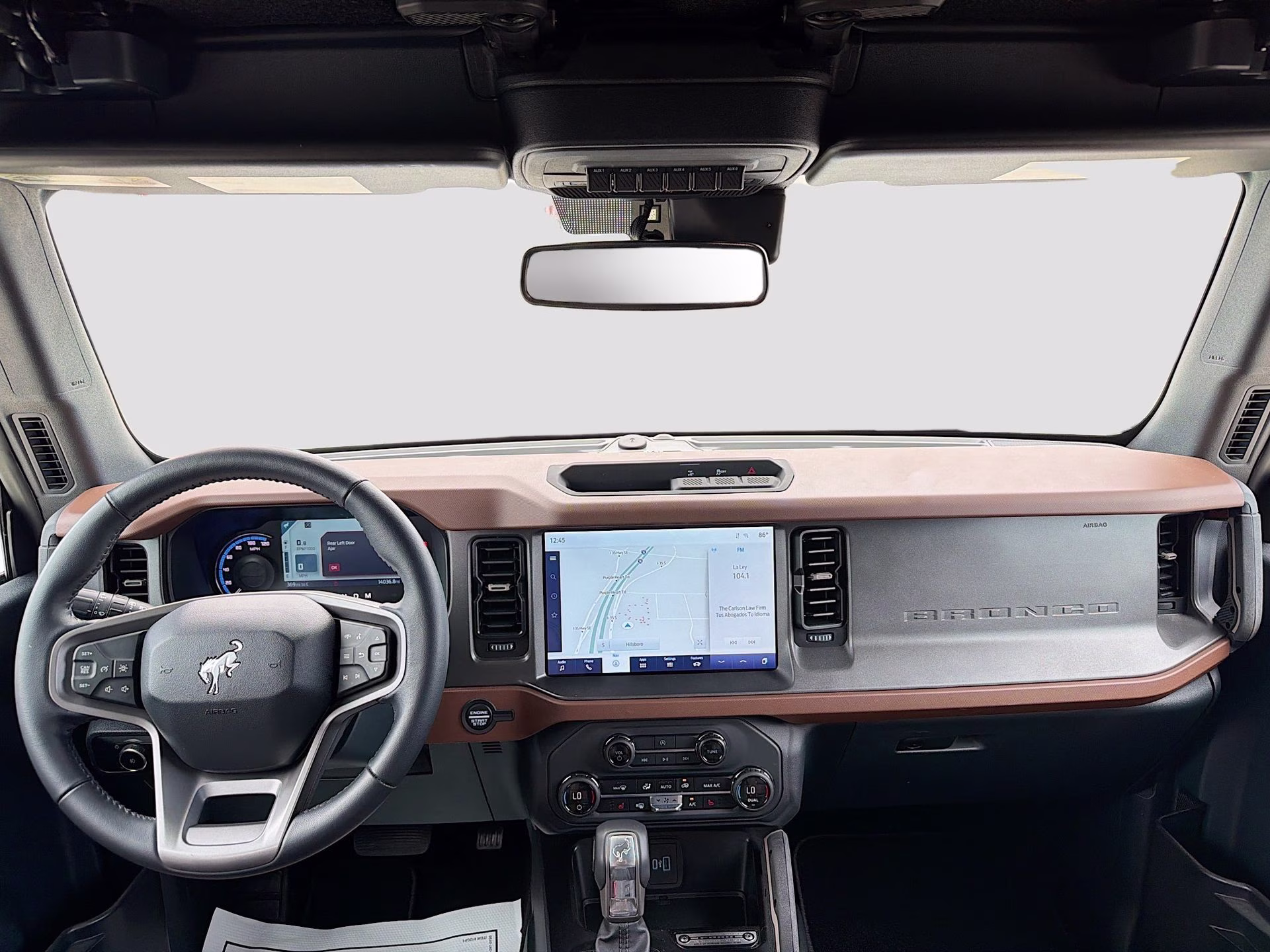 2024 Oxford White Ford Bronco Outer Banks 4X4 SUV