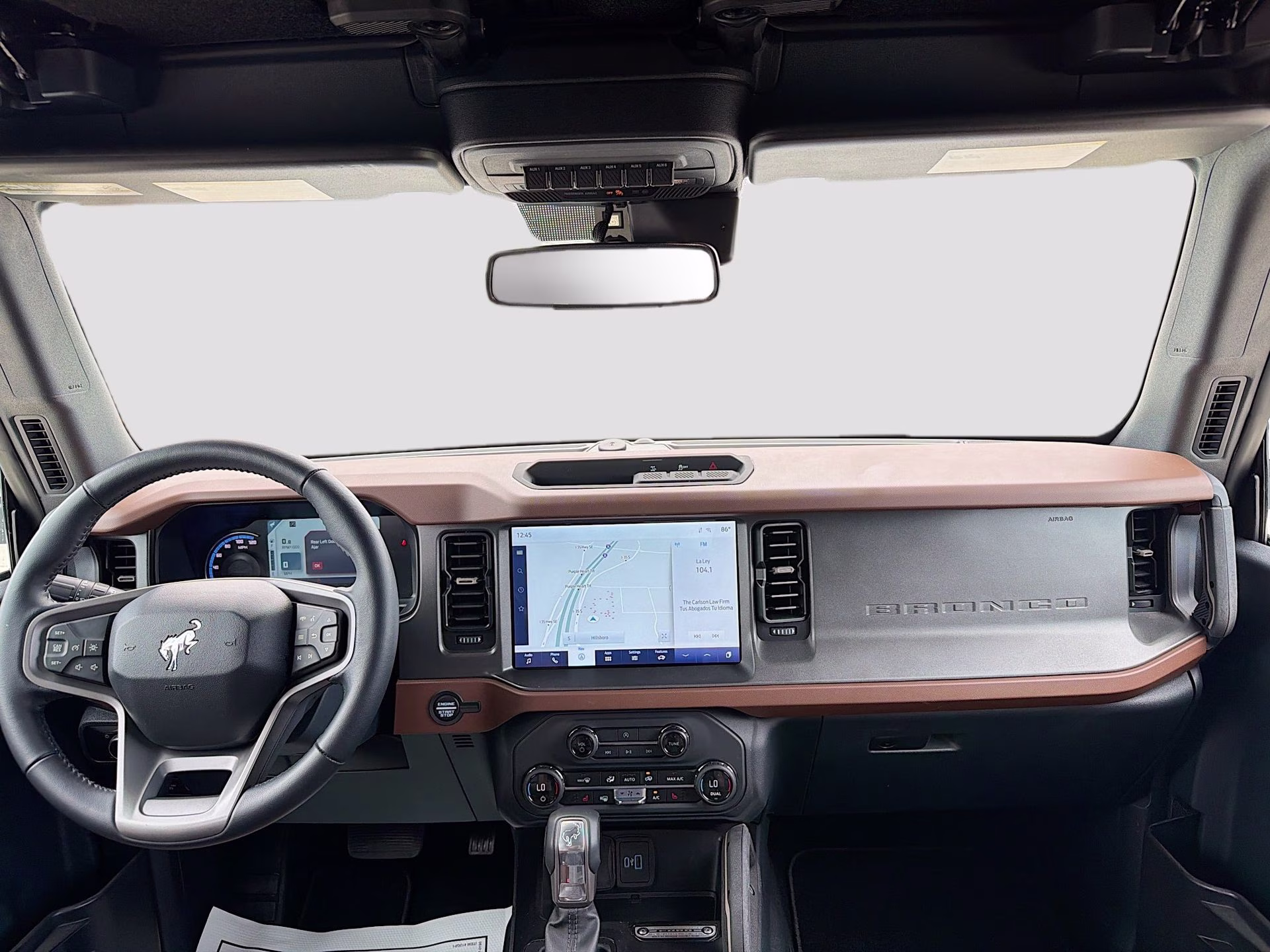 2024 Oxford White Ford Bronco Outer Banks 4X4 SUV