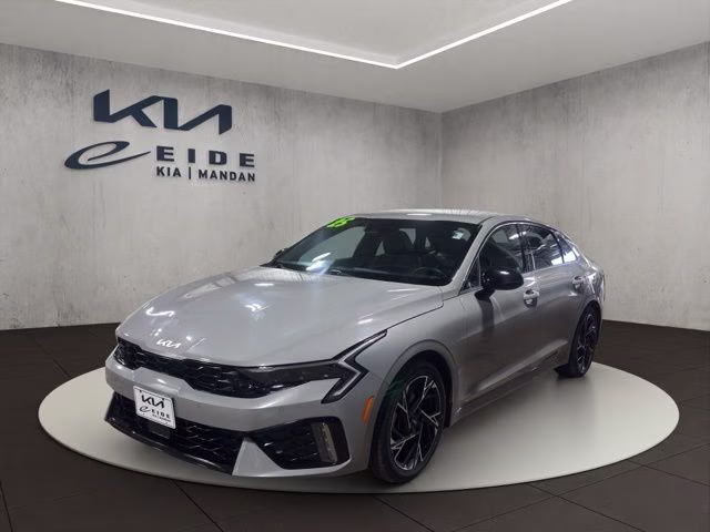 2025 Wolf Gray Kia K5 GT-Line AWD Sedan