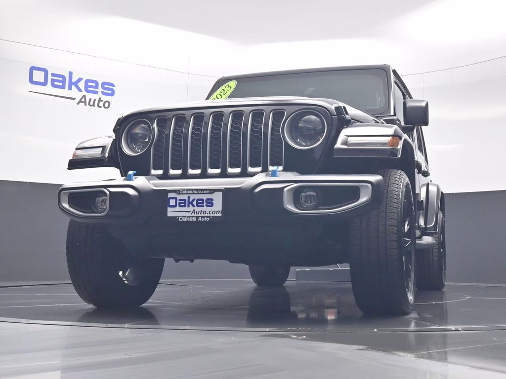2023 Black Clearcoat Jeep Wrangler Sahara 4xe 4X4 SUV