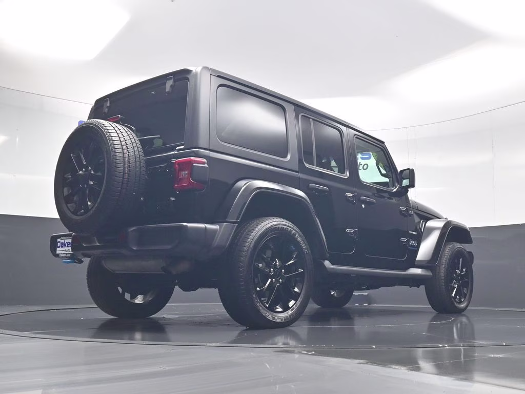 2023 Black Clearcoat Jeep Wrangler Sahara 4xe 4X4 SUV
