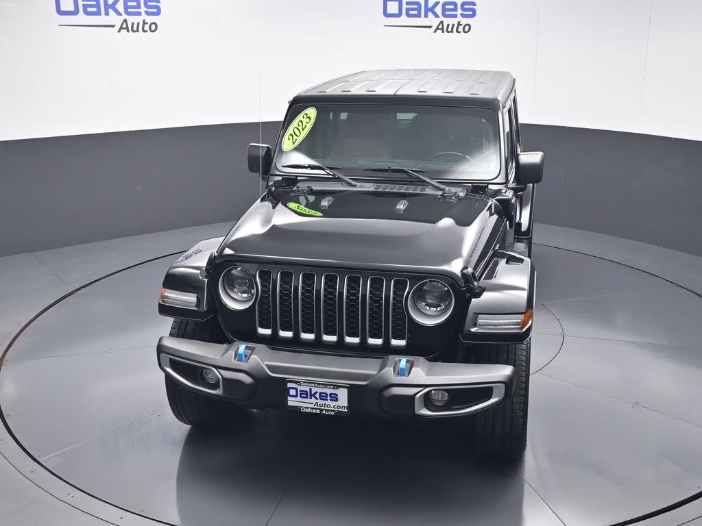 2023 Black Clearcoat Jeep Wrangler Sahara 4xe 4X4 SUV