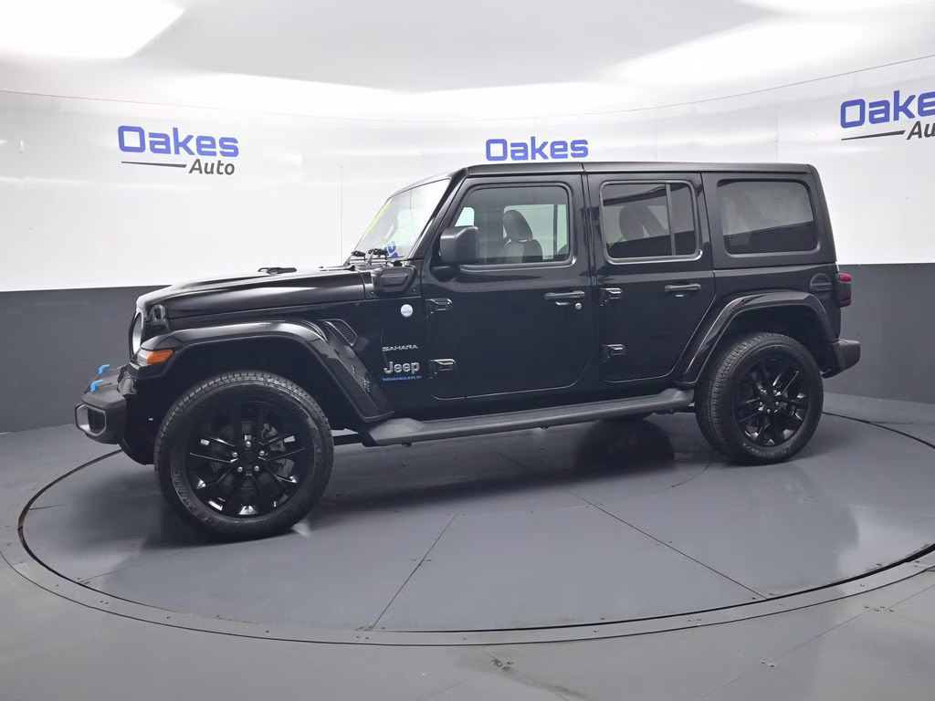 2023 Black Clearcoat Jeep Wrangler Sahara 4xe 4X4 SUV